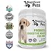 Dogs Probiotics Powder by Magnificent Pets - 360 Servings - 5 Billion CFU - Acidophilus Pet Health Supplement - Against Diarrhea Constipation Itching Gas Bloating Skin Allergies Shedding & Bad Breath