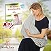 Kiddo Care Nursing Cover Infinity Nursing Scarf for Breastfeeding (Elegant Grey)