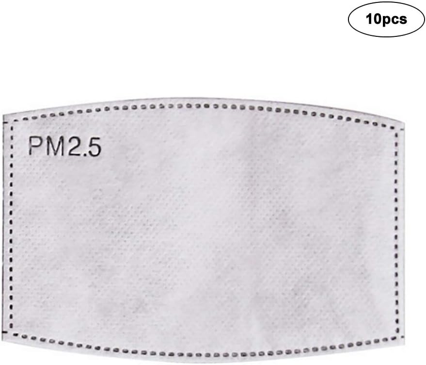 HCTian for Kid's Dust Mask Space Cotton - Washable & Reusable - Protection from Dust, Pollen, Pet Dander, Other Air Pollution - Earloop face mask (for Kids only) (10pcs filters)