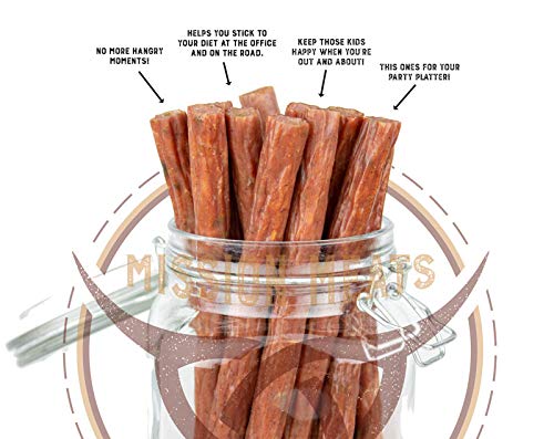 Scrumptious Jalapeno Free Range Turkey Sticks Sugar Free Gluten MSG Nitrate & Nitrite Free Paleo...