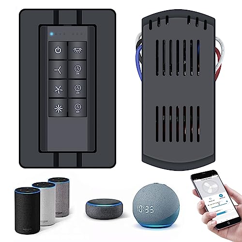 Universal Smart WiFi Ceiling Fan Remote Control Kit, Speed