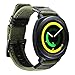 Galaxy Watch Ultra Bands 47mm Nylon, Maxjoy for Galaxy Ultra Watch Band Military Sport Replacement Strap Compatible with Samsung Galaxy Watch 7 Ultra 47mm 2024, Oliver Green Band with Black Adapter