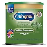 Enfagrow Toddler Transitions Soy Formula - Milk & Lactose Free - Powder Can, 20 oz
