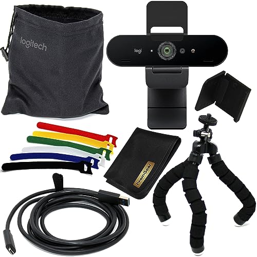 Logitech Brio Ultra 4K HD Pro Webcam for PC Laptop, for Video