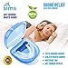 Sims Anti-Snoring Sleep Aids (3-Pack) Stop Snoring Chin Strap, Mouthguard, and Nose Vents | Supports Mouth Breathing Side or Back Sleepers | Men and Women | Adjustable