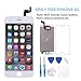 Screen Replacement for iPhone 6S White P-zone LCD Display 3D Touch Screen Digitizer with Repair Tools & Screen Protector
