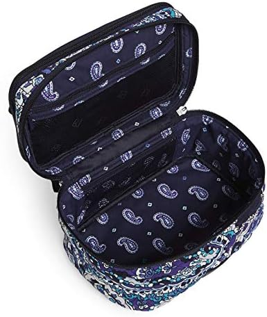Vera Bradley Women's Signature Cotton Brush Up Cosmetic Makeup Organizer Case 2 Vera Bradley Women's Signature Cotton Brush Up Cosmetic Makeup Organizer Case