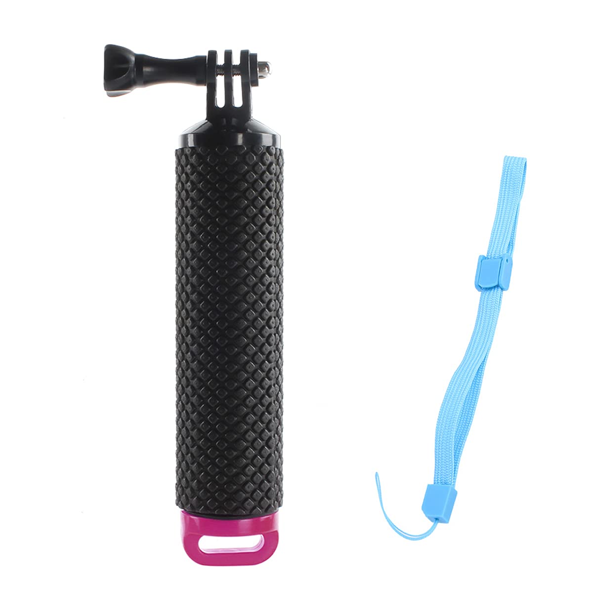 Geila Waterproof Floating Hand Grip Tripod Stick Handle Mount Accessories Water Sport Pole with Thumb Screw and Adjustable Wrist Strap