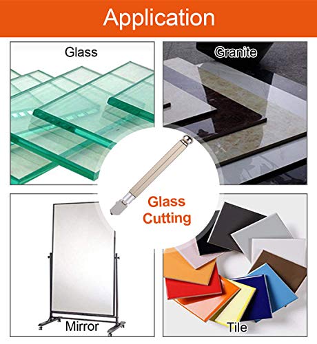 Genround G2.1 Glass Bottle Cutter Bundle Glass Cutter Cut Round Bottle from Neck to Bottom for DIY Projects, Glass Cutter Tool with Oil Feed Glass Cutting Tool, Gloves, Sanding Paper, Isolation Rings
