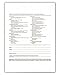 1-Part Self-Adhesive Buyers Guide Form - Blank Front - Text on Back - Letter Size Paper (100 per Pack)