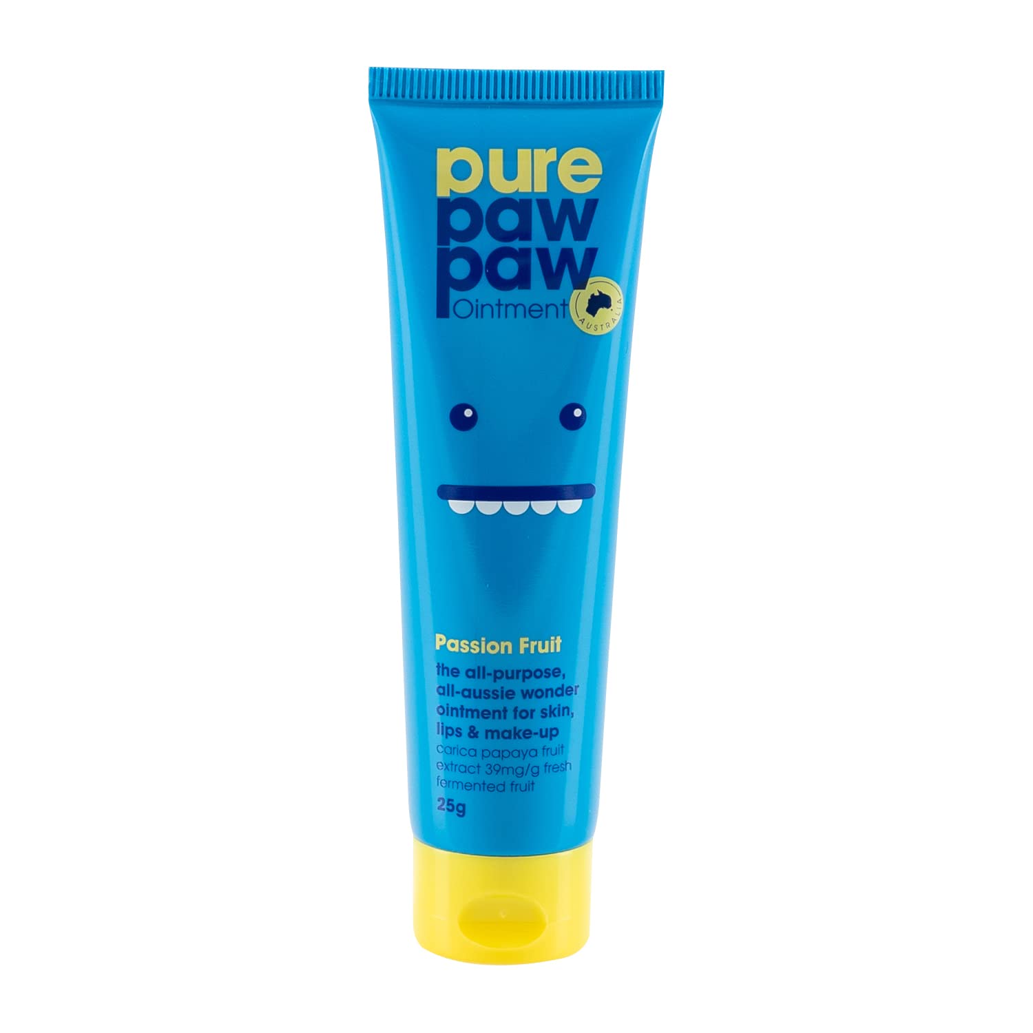 Pure Paw Paw Australian Ointment with Passion Fruit to Smooth and Soothe, Suitable For Lips, All Skin Types and Makeup 25g