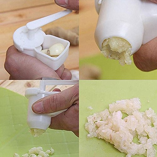 Kemilove Multifunctional Garlic Ginger Crusher Grinder Press Rotate Kitchen Gadget Tools (Large) Home & Kitchen, Kitchen & Dining, Kitchen Utensils & Gadgets, Seasoning & Spice Tools, Garlic Tools, Garlic Presses