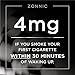 ZONNIC Nicotine Gum 4mg Mint - 40 Count - Quit Smoking Aids, Sugar Free Stop Smoking Gum