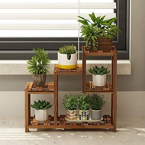 屋外フラワースタンド 多層デスクトップミニフラワースタンド木製寝室バルコニー植物ホルダーディスプレイオフィス収納棚 2色 Xjmsb 車 バイク Color Wood Xjmsb Color B0pf7bww 新作製品 世界最高品質人気 正規品送料無料 100 品質保証 激安超特価