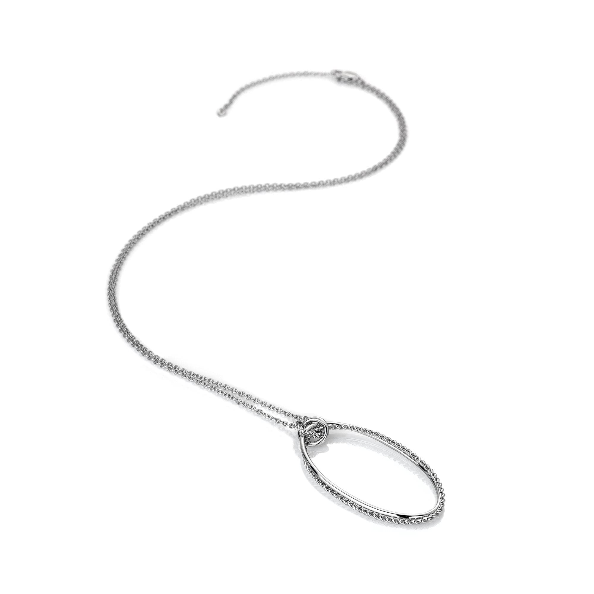 Hot Diamonds Unity Statement Oval Pendant