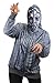 elope Dr. Who Weeping Angel Full Zip-Up Hoodie Mens XL Gray