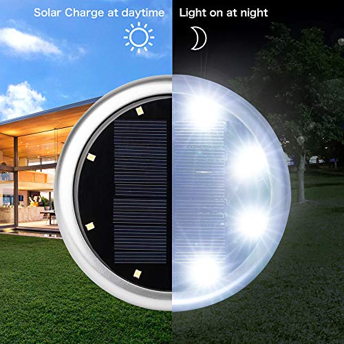 outdoor goods Upgraded Solar LED Garden Outdoor In-ground Lights Patio