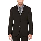 Perry Ellis Mens Slim Fit Solid Stretch Jacket