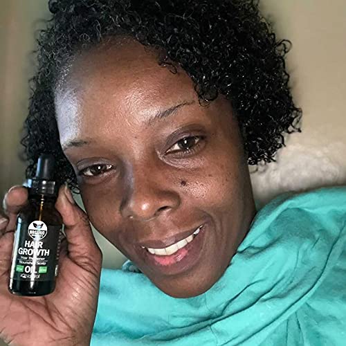 IQ Natural Hair Growth Oil Serum for Women and Men, Jamaican Black
