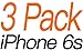 [3-Pack] iPhone 6s Screen Protector, PThink [Tempered Glass] [9H Hardness] [Anti-Scratch] [Fingerprint Resistant] [Easy-Install] Glass Screen Protector for iPhone 6 6s (3-Pack)