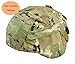 H World Shopping Tactical Airsoft Military MICH 2000 Ver2 Helmet Cover with Back Pouch (MC)