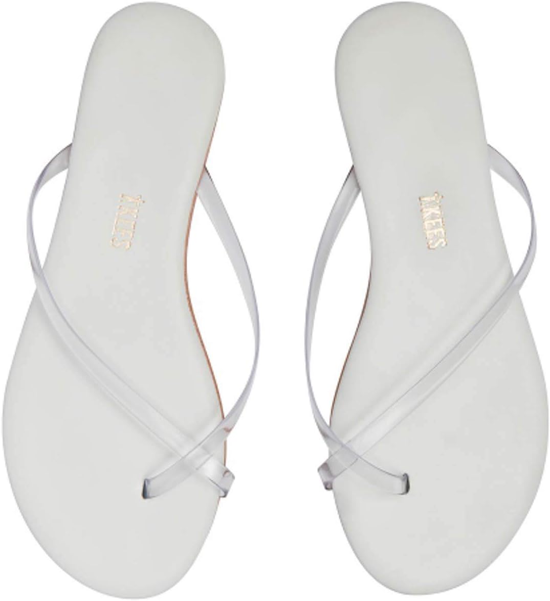 TKEES Riley Clear Flip Flops