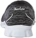 Skechers Sport Women's Fascination Fashion Sneaker, Black/White, 9 M US
