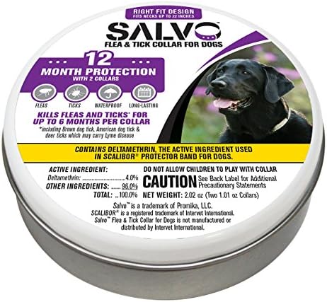 Promika [2017] Dog Large 22 inch flea &amp; tick collar
