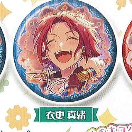 Amazon あんさんぶるスターズ カプセル缶バッジ コレクション Vol 6 2 衣更 真緒 バンダイ ガチャポン ガチャガチャ ガシャポン カプセル玩具 おもちゃ