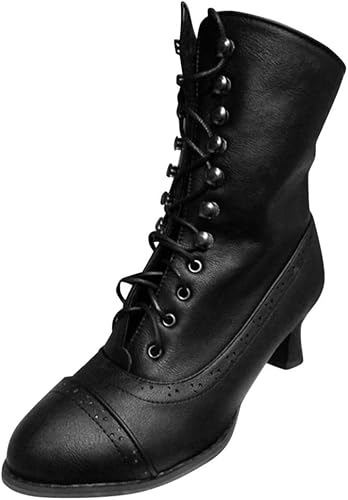 heeled lace up boots uk