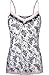 SofiePJ Women's Printed Lace Chemise Sleepwear Capri Set