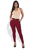 ShoSho Womens High Waist Skinny Pants Slimming