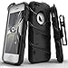 Zizo Military Grade Drop Tested Bolt Series iPhone SE Case for iPhone 5s / SE / 5c with iPhone SE Screen Protector, Kickstand, and Holster Belt Clip