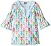 Mud Pie Little Girls' Seahorse Tunic, Multi, 3T