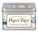 Cavallini Vintage Travel Decorative Paper Tape with 5 Assorted Paper Tape Rolls