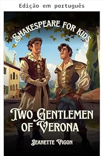 Livro Os dois cavalheiros de Verona | Shakespeare para crianças