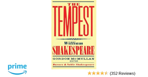 Amazon Com The Tempest Barnes Noble Shakespeare