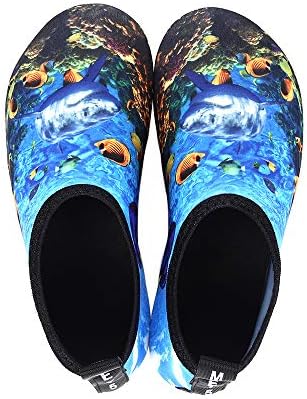 MANYITE Water Shoes for Womens Mens Barefoot Shoes Quick-Dry Aqua Socks for Beach Swim Surf