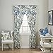 WAVERLY Floral Engagement Window Valance, 52 x 18, Porcelain