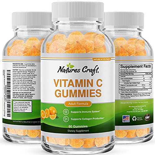 Chewable Vitamin C Gummies for Adults Vitamin C Immune Support