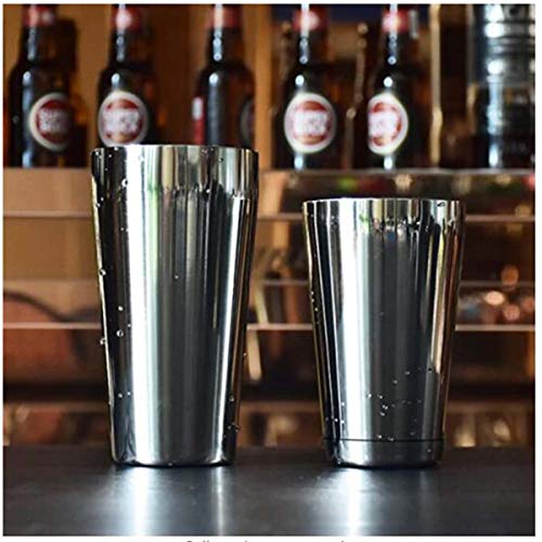 YHWD Cocktailshaker 10 Teiliges Cocktail Bar Set Edelstahl mit Acrylständer,Bartending Kit Barkeeper Werkzeuge Boston… – Bild 3