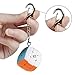 Coogam Qiyi Cube Keychain 3x3 Mini Pocket Speed Cube Key Ring Keyring Puzzle Fidget Toy 1.38in