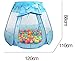 amtinyjoy Children Toys 1 Year Kids Toys Tents 2 Year Old Girl Toys Blue Toy for 1 Year Old Children Play Games Toys Tents Balls Not Included