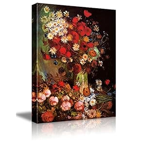 Poppy Flowers by Vincent Van Gogh Oil Painting Reproduction