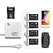 Fstop Labs Mavic Air Battery Charger 4 Channel Parallel Smart Battery Charging Hub with safety cover and LIPO Safe Bag For DJI Mavic Air