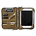 Tactical Notebook Covers Field Data Cover System | Heavy Duty Zippered Organizer for Field Use with Pen Loops | Fits Notebooks 5” x 7.5” to 5.5” x 8.25” (Multicam)