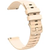 FanTEK Compatible with 18mm 20mm 22mm Watch Bands Quick Release Replacement Wristband, Silicone Sport Bands for Men Women