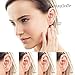 JewelrieShop Ball Earrings 316L Surgical Steel Earrings Round Ball Stud Earrings Set for Women