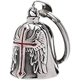 Candrame Motorcycle Guardian Angel Bell for Ride Cycling - Key Chains Accessories for Motorcycles