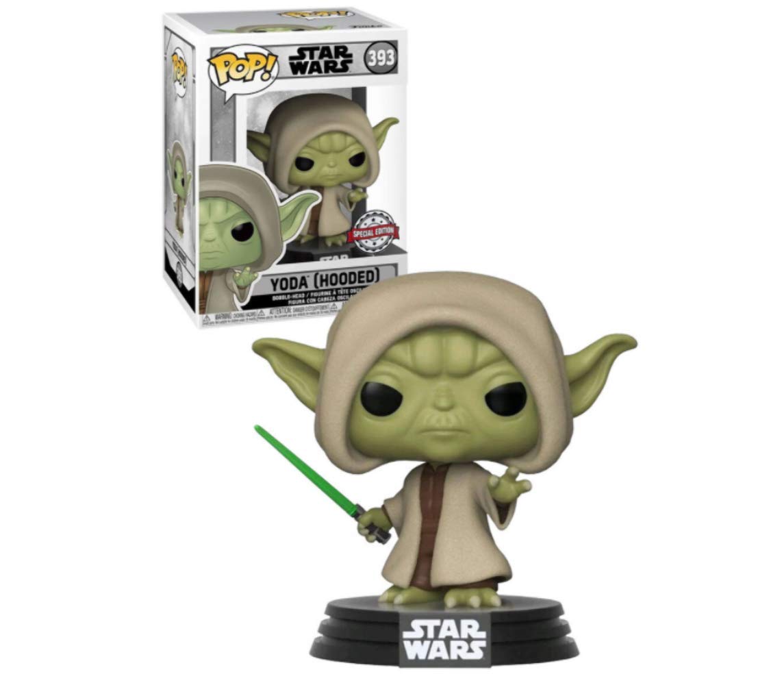 Funko Pop! Star Wars: Battlefront Hooded Yoda Gamestop Exclusive Vinyl Figure